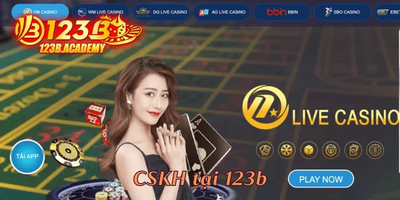 Các trò chơi casino hấp dẫn tại 123B
